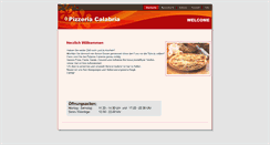 Desktop Screenshot of calabria-pizza.de